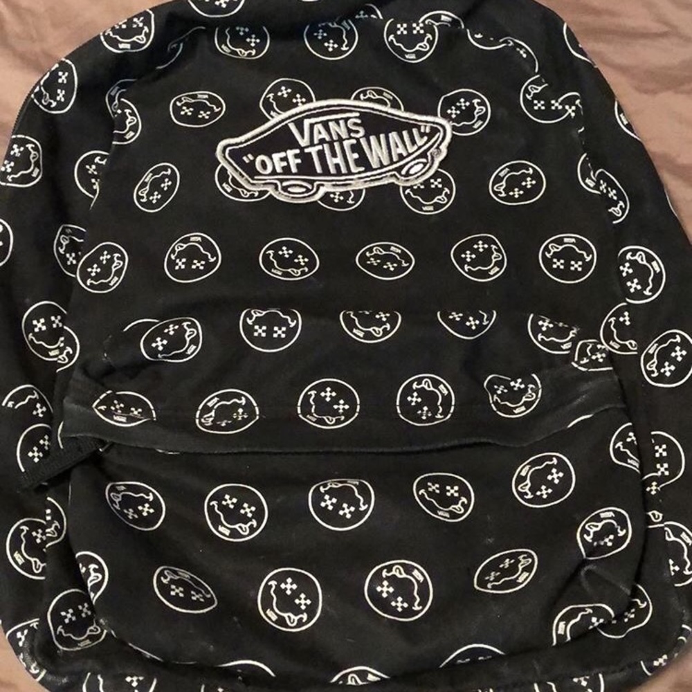 BLACK AND WHITE VANS™️ BACKPACK